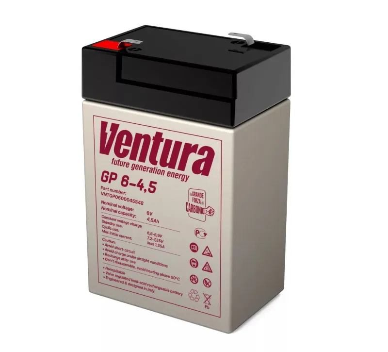 Ventura GP 12-4.5 Аккумуляторная батарея (12В, 4.8Ач)
