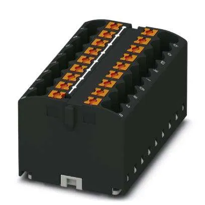 3273322 Распределительный блок  PTFIX 18X2,5 BK ( 0,14 мм² - 4 мм²,450V, 24A)