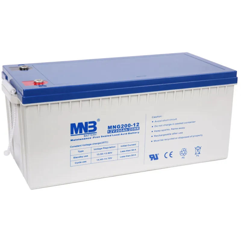 MNB MNG 200-12 Аккумуляторная батарея гелевая 12V 200Ah