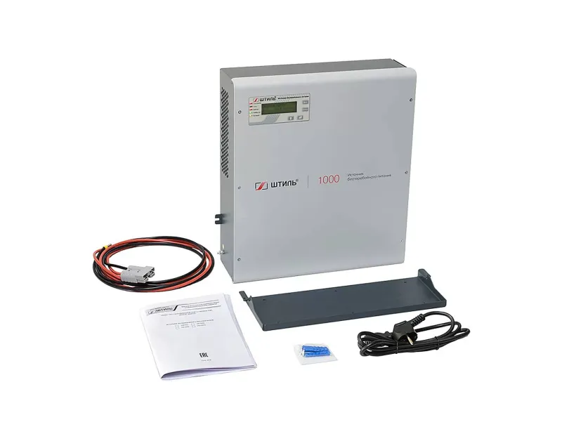 Штиль SW1000SL Источник бесперебойного питания 1 кВА/0.9 кВт, настенный, встроенные батареи 3*9А/ч (36V), инверторный