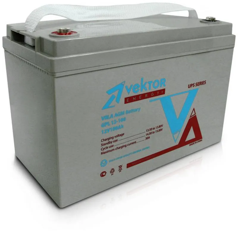 Vektor GPL 12-100  Аккумуляторная батарея (12В, 100Ач) 