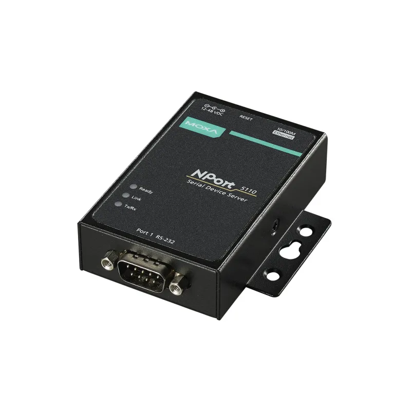 MOXA NPort 5110 1-портовый асинхронный сервер RS-232 в Ethernet