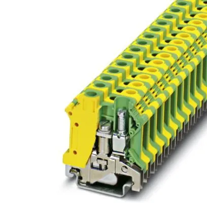 3059883 TB 10-PE I Клемма заземляющая (1,5мм²-16мм²) жёлто-зеленая