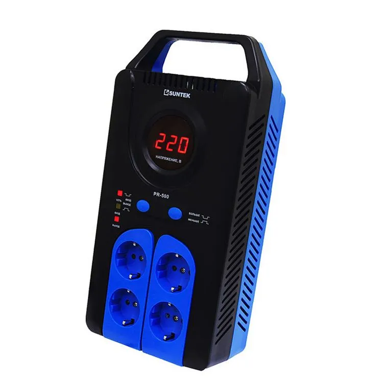 SUNTEK PR 500 ВА Стабилизатор напряжения релейный