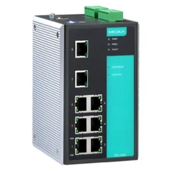 MOXA EDS-508A-T Управляемый коммутатор 8 x 10/100BaseTX, с расширенным диапазоном температур