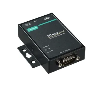 MOXA NPort 5110A 1-портовый асинхронный сервер RS-232 в Ethernet