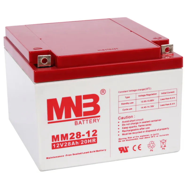 MNB MM 28-12 Аккумуляторная батарея 12V 28 Ah