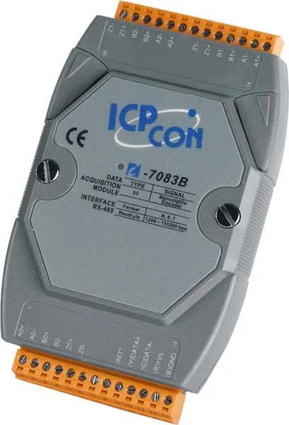 ICP-CON I-7083B-G Модуль счетчика импульсов трехосевого энкодера, 32-бит, 1MHz, c сохранением данных