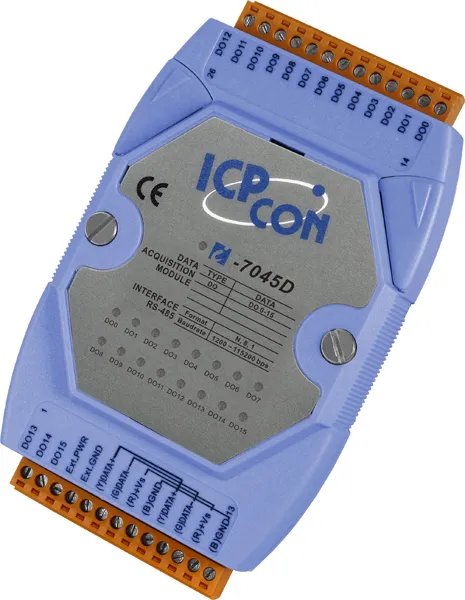 ICP-CON I-7045D модуль дискретного вывода с изоляцией и индикацией 16-канальный
