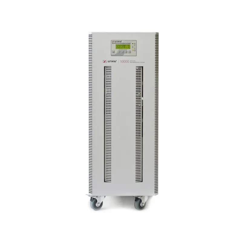 Штиль ST3110SL ИБП 10кВА/8кВт, напольный, Штиль ST3110SL 3:1 встроенные батареи 192V 9Ач*16шт, трехфазный вход, однофазный выход