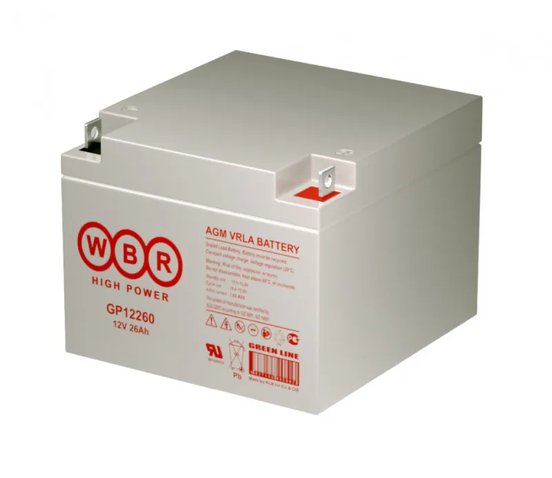 WBR GP 12260 Аккумуляторная батарея (12В, 26Ач)