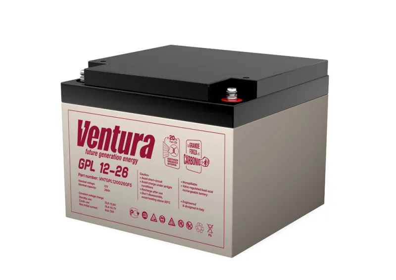 Ventura GPL 12-26 Аккумуляторная батарея (12В, 29Ач)