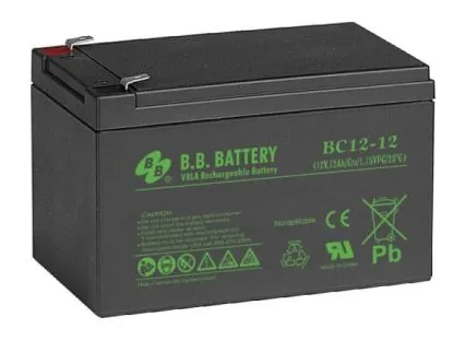 B.B.Battery BC 12-12 Аккумуляторная батарея (12V, 12Ah)