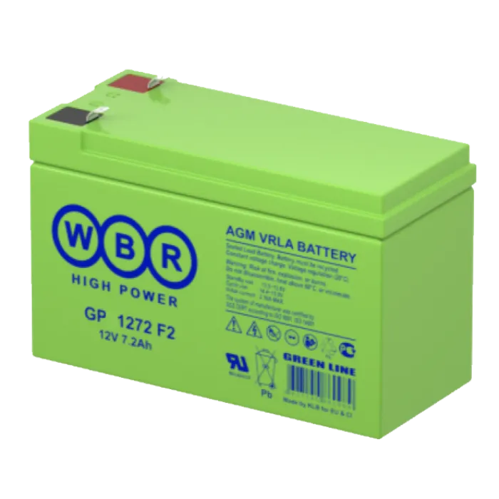 WBR GP 1272 F2 Аккумуляторная батарея (12В, 7.2Ач)