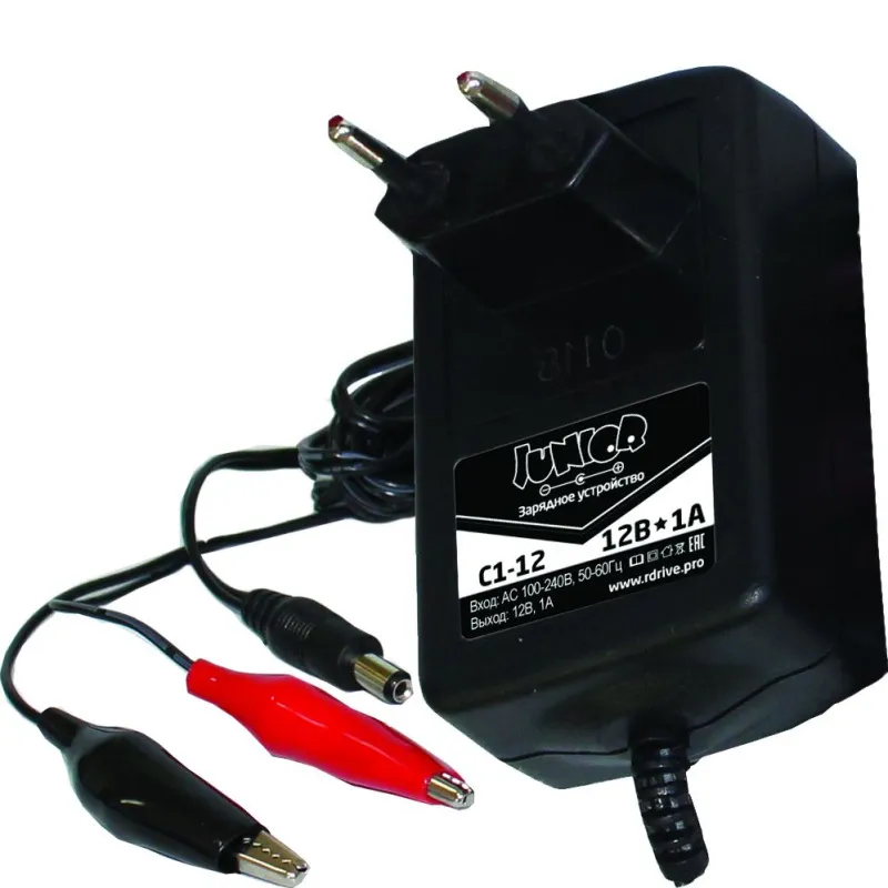 RDrive Junior C1-12 Зарядное устройство 12V (1000mA)