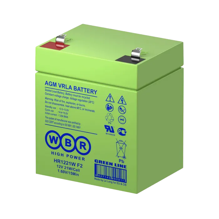 WBR HR1221W F2 Аккумуляторная батарея (12В, 21Вт/Эл)