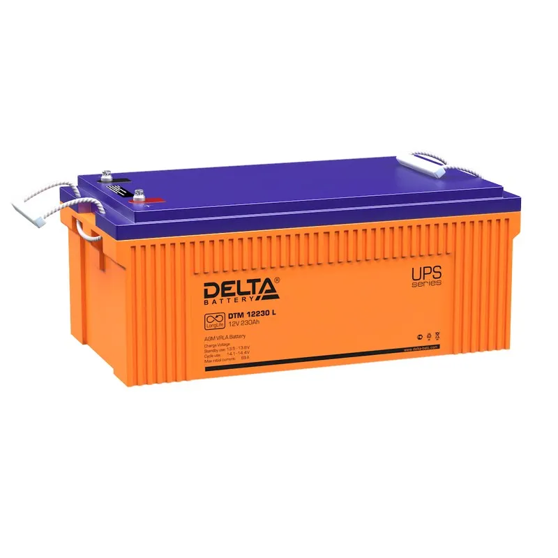 Delta DTM 12230 L Аккумуляторная батарея (12В, 230Ач)