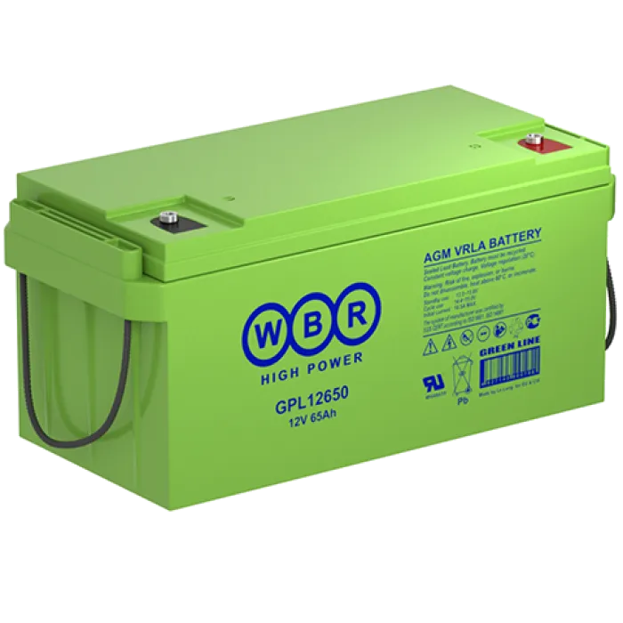 WBR GPL 12650  Аккумуляторная батарея (12В, 65Ач)