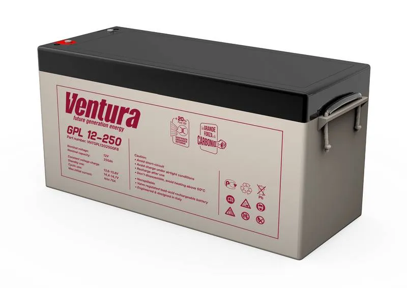 Ventura GPL 12-250 Аккумуляторная батарея (12В, 250Ач)