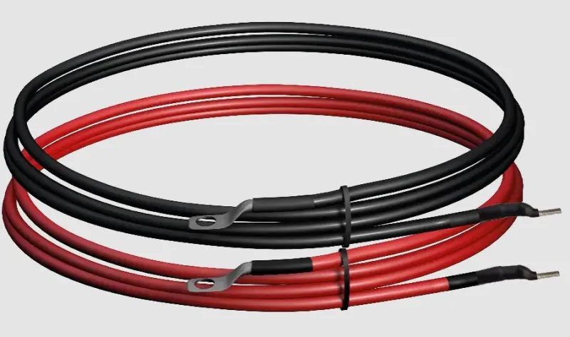 Кабель АКБ 2000мм, STARK, 35мм2,М8- НШМЛ 35-7, красн. черн. (для 2000 INV MAX и INV LT)
