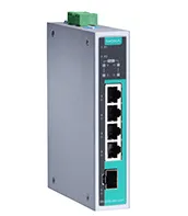 MOXA EDS-G205A-4PoE-1GSFP Коммутатор 4 x PoE/PoE+ 10/100/1000BaseTX, 1 x 100/1000BaseSFP
