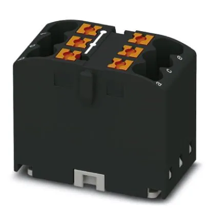 3273278 Распределительный блок  PTFIX 6X2,5 BK (0,14 мм² - 4 мм², 450V, 24A)