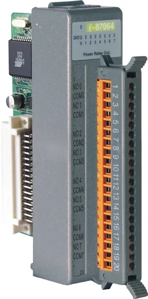 ICP-CON I-87064-G 8-канальный модуль релейного дискретного вывода