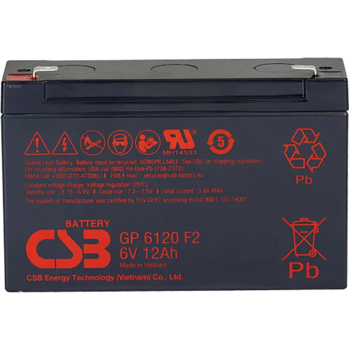 CSB GP 6120 Аккумулятор 6В 12Ач