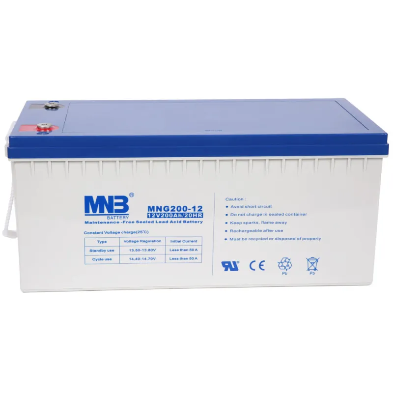 MNB MNG 200-12 Аккумуляторная батарея гелевая 12V 200Ah