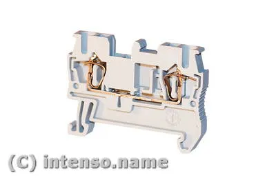 3031212 ST 2,5 Клемма проходная, 800В, 24A, cечение: 0,08 мм² - 4 мм²