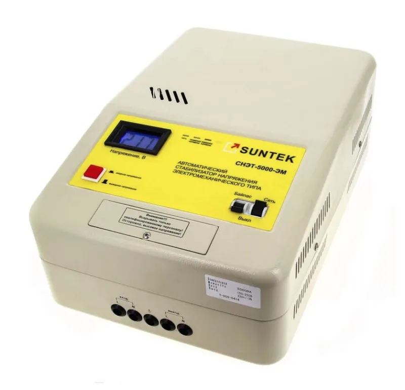 SUNTEK ЭМ 5000 ВА, 120-285В Стабилизатор напряжения электромеханический