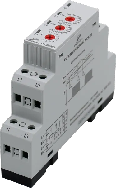 Реле контроля напряжения VCR20 (Приборэнерго)