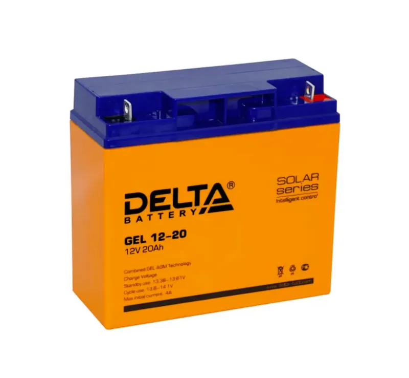 Delta GEL 12-20 Аккумуляторная батарея (12В, 20Ач)