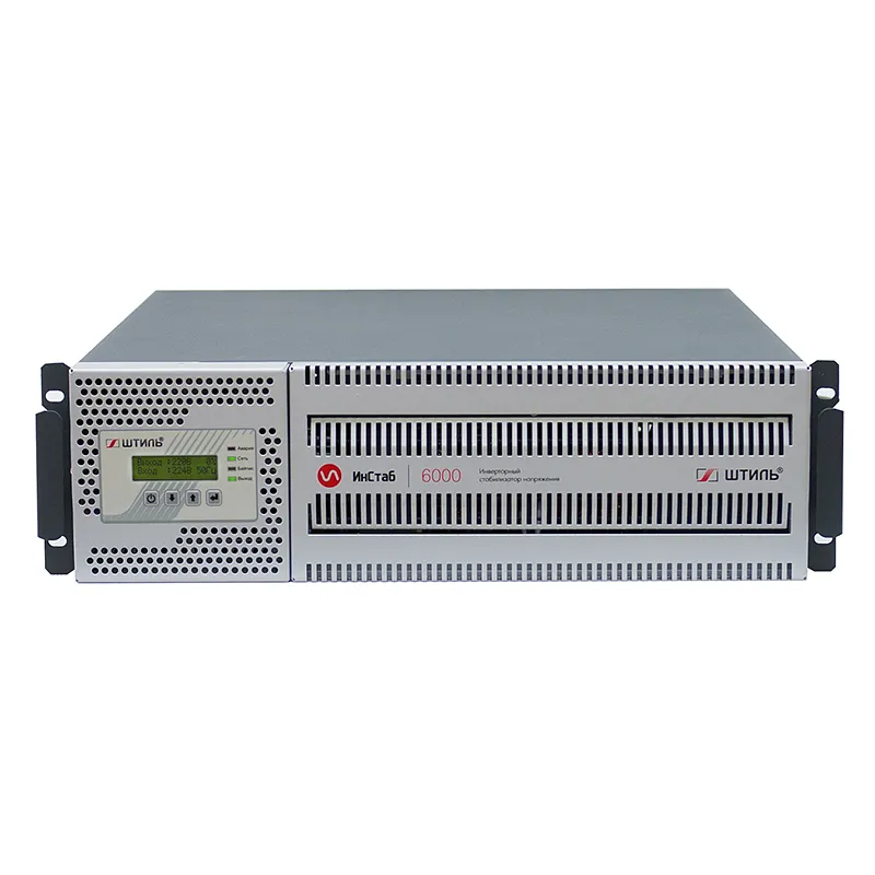 Инстаб IS3106RT Инверторный стабилизатор напряжения 6 кВА/5,4 кВт с трехфазным входом и однофазным выходом