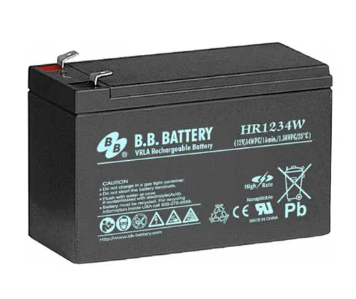 B.B.Battery HR1234W Аккумуляторная батарея (12V, 9Ah)