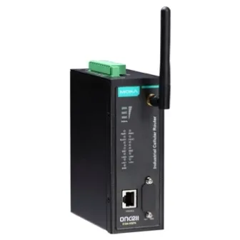 MOXA ONCELL 5104-HSPA GSM/GPRS/EGDE/UMTS/HSPA-роутер в корпусе для монтажа на DIN-рейку