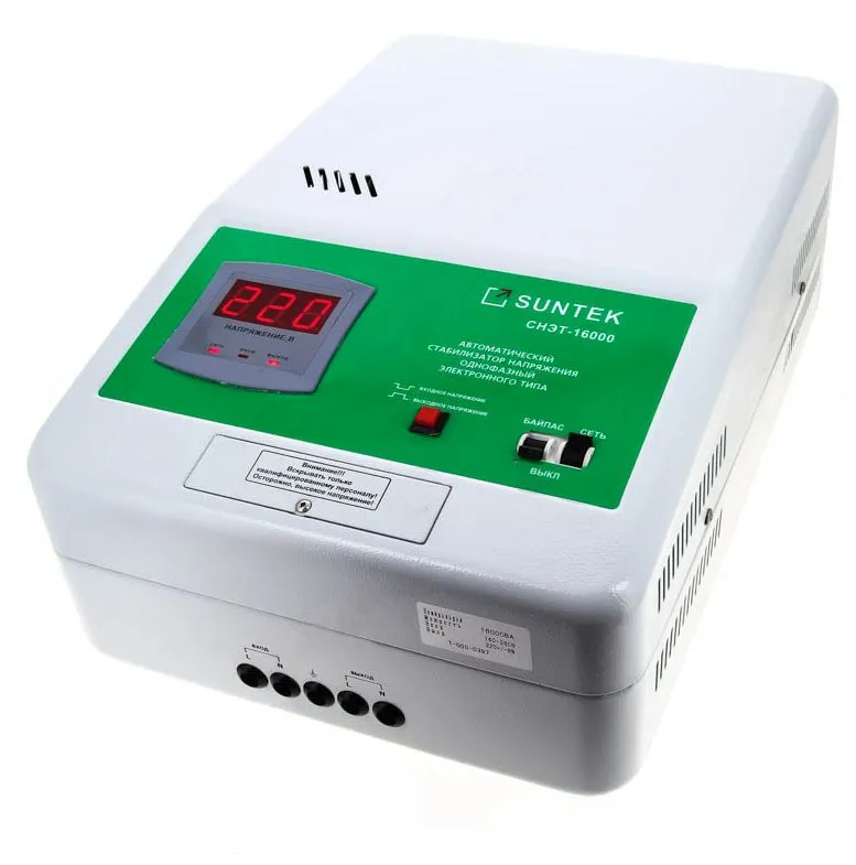 SUNTEK РЛ 16000 ВА,120-285В Стабилизатор напряжения релейный