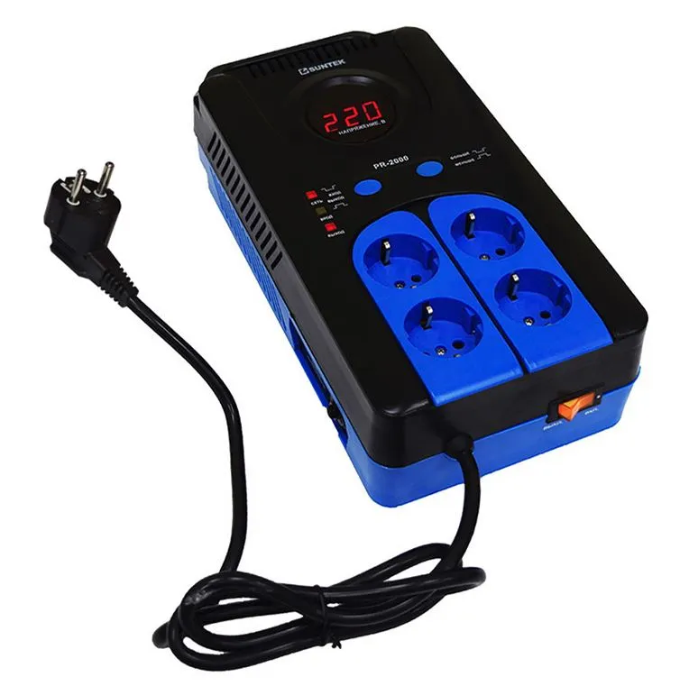 SUNTEK PR 2000 ВА Стабилизатор напряжения релейный