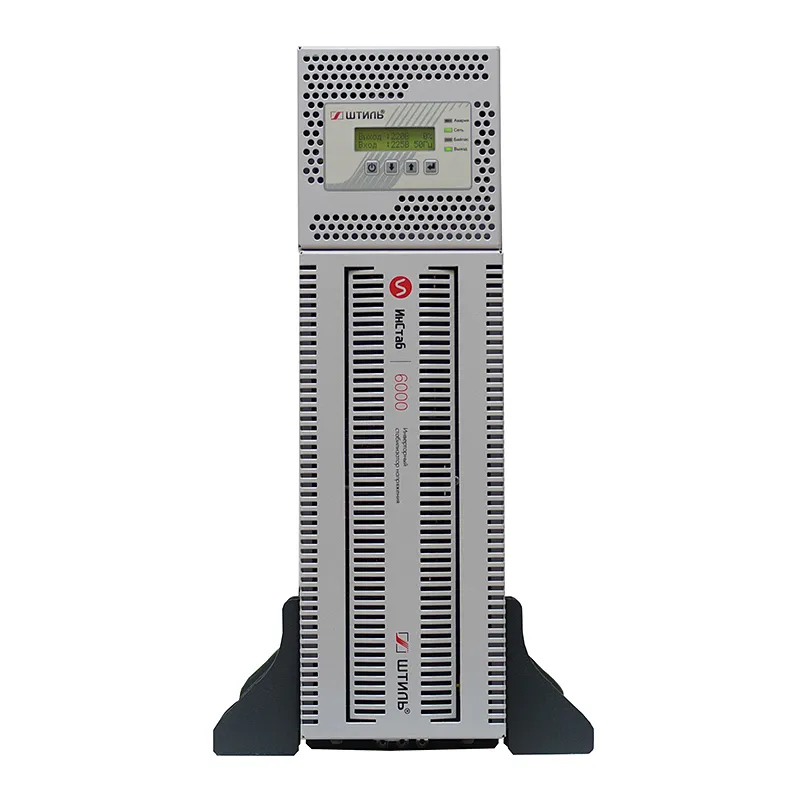 Инстаб IS3106RT Инверторный стабилизатор напряжения 6 кВА/5,4 кВт с трехфазным входом и однофазным выходом