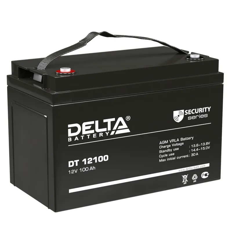 Delta DT 12100 Аккумуляторная батарея (12В, 100Ач)