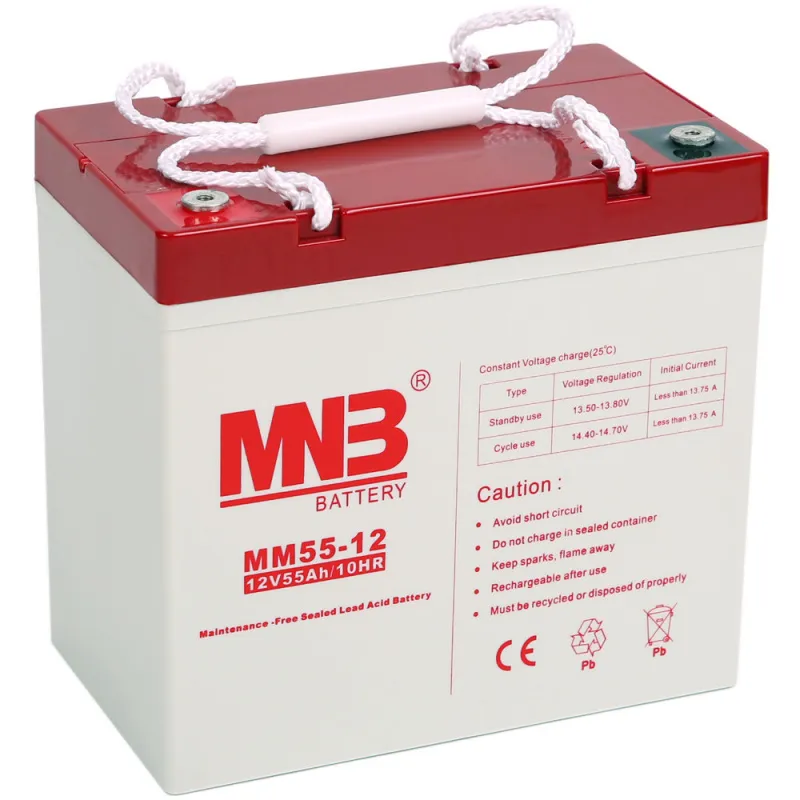 MNB MM 55-12 Аккумуляторная батарея 12V 55 Ah