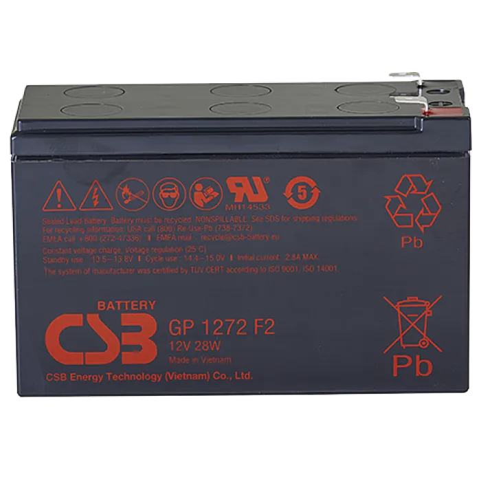 CSB GP 1272 F2 (28W) Аккумуляторная батарея (12В, 7.2Ач) 
