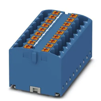 3273310 Распределительный блок PTFIX 18X2,5 BU (0,14 мм² - 4 мм², 450 V, 21A)