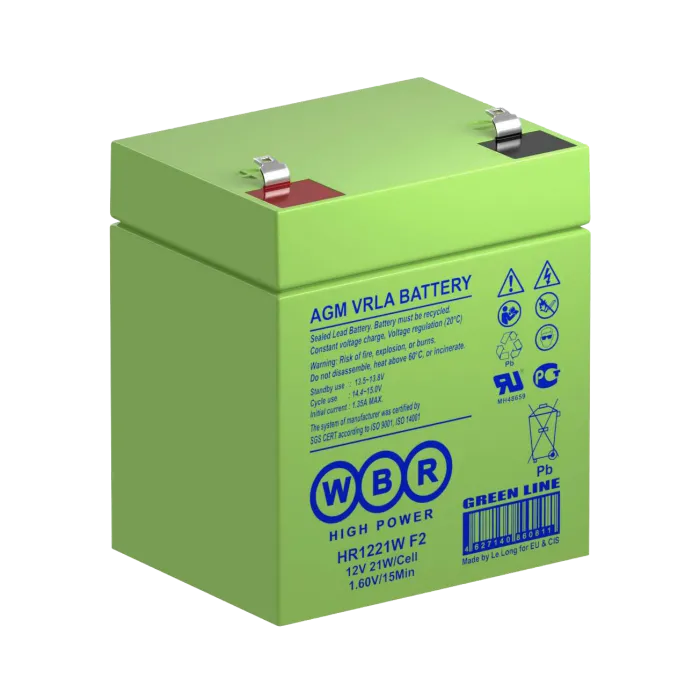 WBR HR1221W F2 Аккумуляторная батарея (12В, 21Вт/Эл)