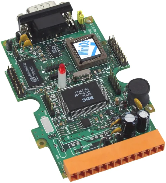 ICP-CON I-7188XC-512 Программируемый контроллер с 2 COM-портами (1 x RS-232 или RS-485, 1 x RS-485) со слотом для мезонинного модуля