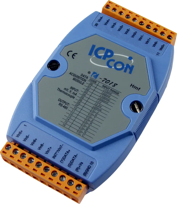 ICP-CON I-7018 8-канальный модуль аналогового ввода