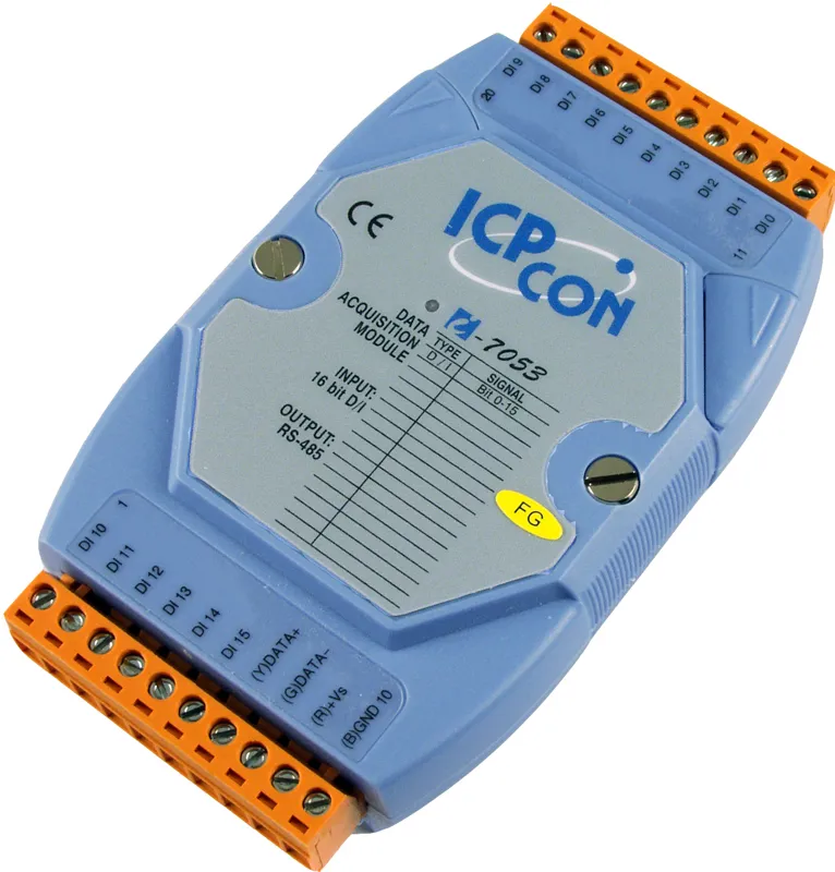 ICP-CON I-7053-FG 16-канальный модуль дискретного ввода без изоляции