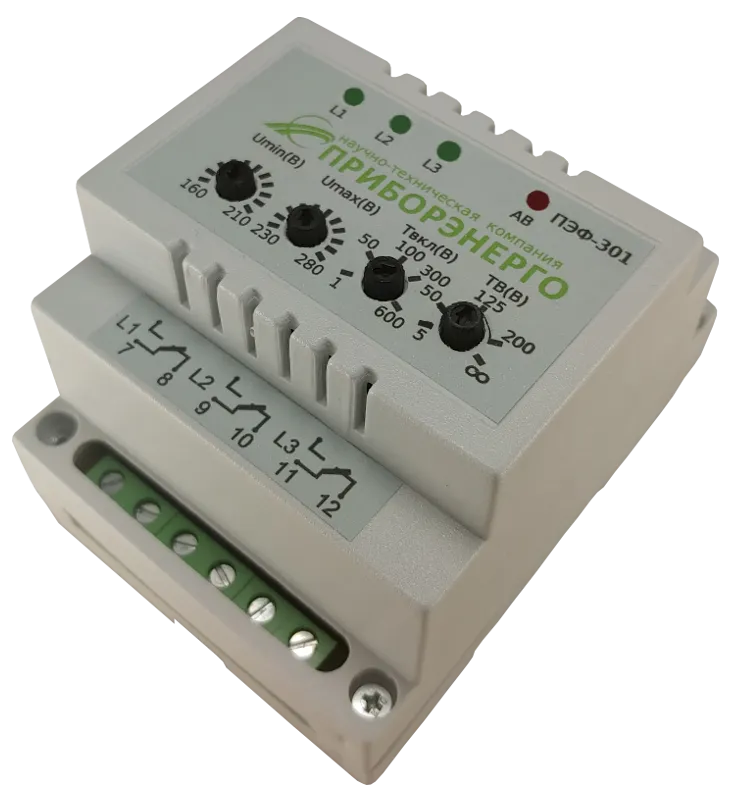 ПЭ ПЭФ-301 Электронный переключатель фаз 