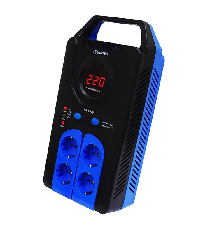 SUNTEK PR 1500 ВА Стабилизатор напряжения релейный