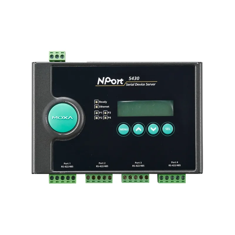 MOXA NPort 5430 4-портовый асинхронный сервер RS-422/485 в Ethernet 